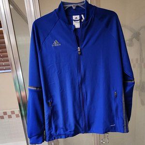 Adidas Climatool Blue Jacket Zip-Up, Size L
